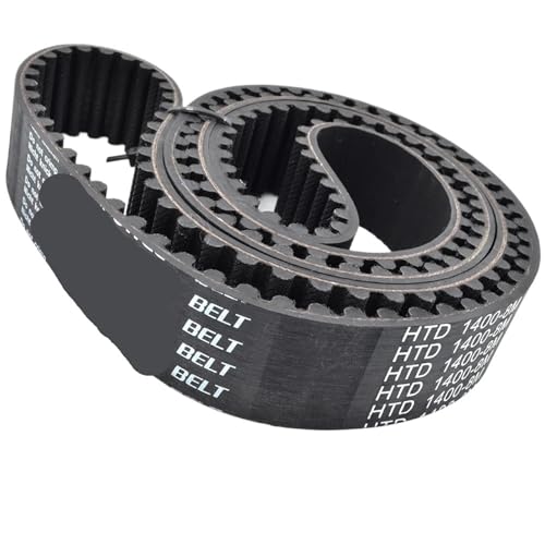 Courroie HTD8M en caoutchouc renforcé 1376-8M-172 dents pour une transmission haute performance