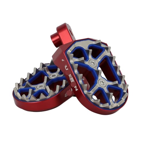 Cale pied pour moto tout-terrain WR et TTR - Repose-pieds robuste pour franchissement enduro