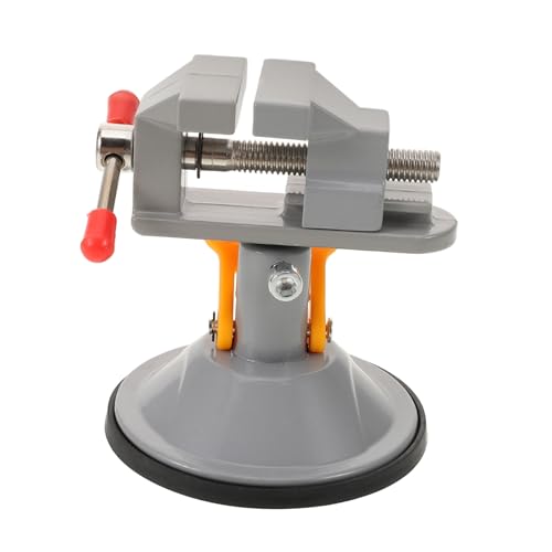 ELAYARD 小型万力 卓上クランプバイス 製 耐腐食性 高耐久 ポータブル 作業台固定工具 木工用 ホームクランプ 軽量 コンパクト 簡単取付 多用