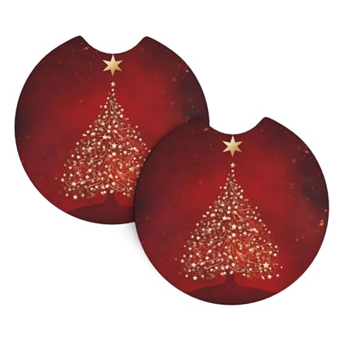 2 Pack Posavasos Absorbentes para Auto 2.7 pulg miniatura 1