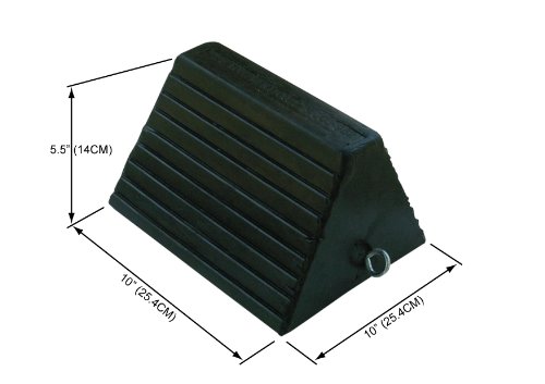 Image of AME INTL 15300 Molded Rubber Wheel Chock