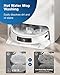 ECOVACS DEEBOT T20 Omni Robot Vacuum and Mop,Hot Water Mop Washing,Auto Hot Air-Drying,9mm AutoMop Lifting,Dual Spinning Mops,Self-Emptying,6000Pa Suction,Obstacle Avoidance,YIKO Voice Assistant,White