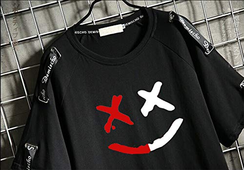 T-Shirt Techwear Hip Hop aux Sangles Tactiques Avant-Garde - 3