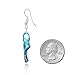 Bleek2Sheek Murano Inspired Glass Twist Earrings