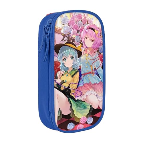 東方 ペンケース グッズ 筆箱 ポリエステル文具収納 ポーチ ペンシルケース 化粧ポーチ ペンケース 軽量 多機能 大容量 男女兼用 通学 小学生 鉛筆ケース ペン袋