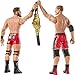 Mattel WWE Main Event Showdown Action Figures 2-Pack with Accessory, Series #22 Austin Theory & Grayson Waller Collectible Set, 6-inch