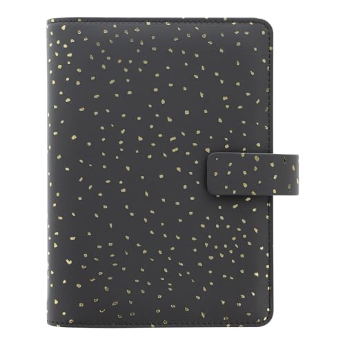 Organiseur Filofax Confetti Gris Anthracite pour Planifier votre Quotidien Stylé