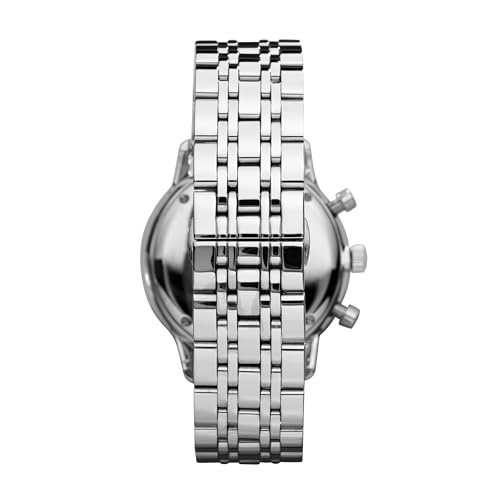Image of Emporio Armani Men's Three-Hand Leather Watch