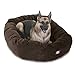 52 inch Storm Villa Collection Micro Velvet Bagel Dog Bed By Majestic Pet Products