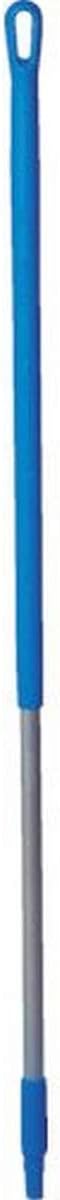 Vikan 29353 Aluminum Handle with Threaded Tip, 1-7/32" Diameter, 51", Blue