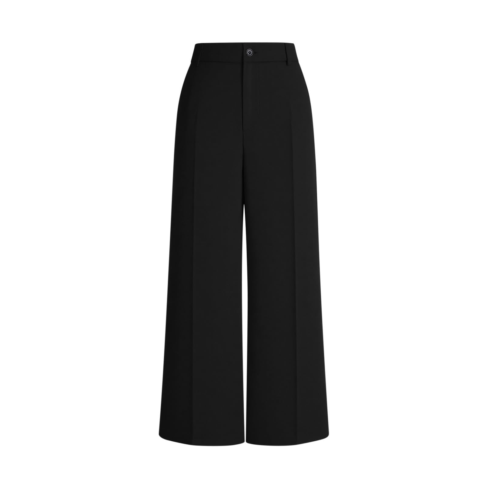Dress Pants for Women Trendy 2026 High Waist Stretchy Work Pants Business Casual Straight Leg Trousers with Pockets — view 5
