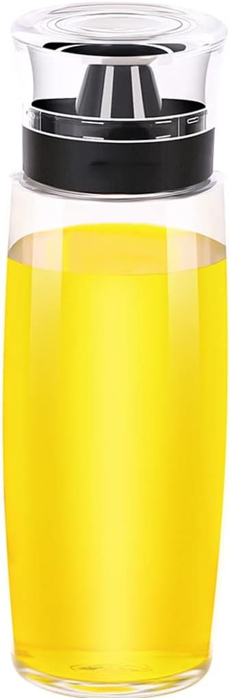 Honey Oil Glass Bottle Kitchen Storag Contain Liquid Vinegar Cruet Leak-proof for Convenience