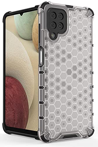 Image of Glasgow Back Case Cover Designed for Samsung Galaxy F12 - Transparent