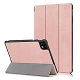 Xuanbeier Coque Ultra Mince Compatible avec Xiaomi Mipad 6/6 Pro 11 Pouces Housse Étui avec Fonction Support et Réveil/Sommeil,Or Rose Xuanbeier Coque Ultra Mince Compatible avec Xiaomi Mipad 6/6 Pro 11 Pouces Housse Étui avec Fonction Support et Réveil/Sommeil,Or Rose