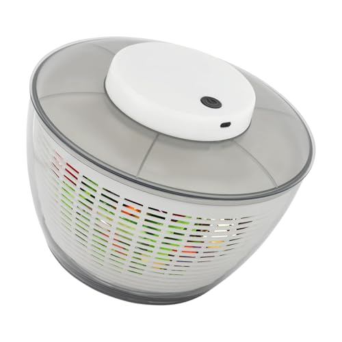 Elektrische Salatschleuder Groß 4.75L Salattrockner Electric...