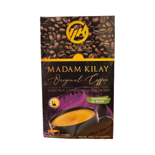 Best Black Coffee Brand for Weight Loss: Discover Slimming Brews 10 Slimming-K Coffee by Madam kilay, Fat Burner + Collagen (21g), 10 Count (Pack of 1)