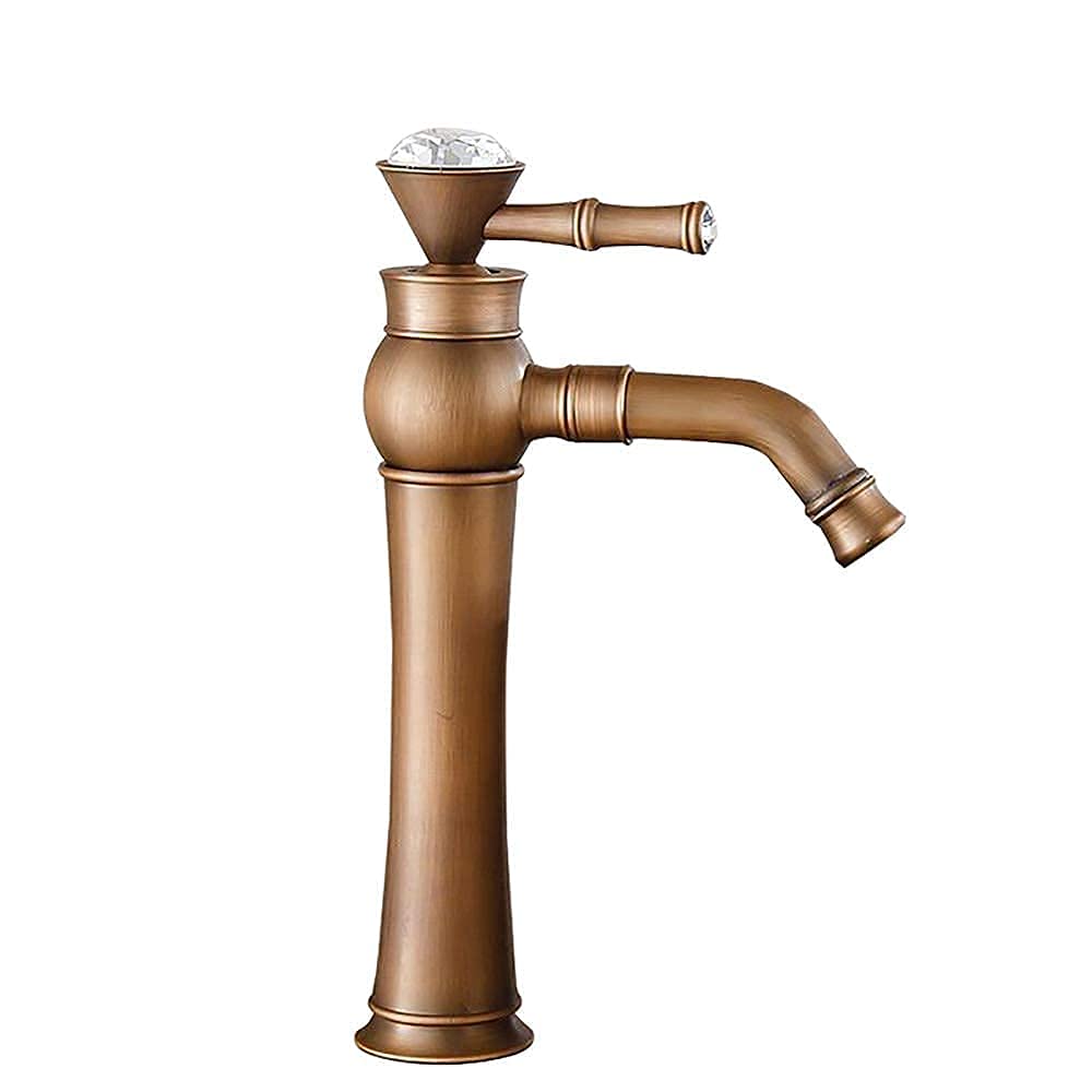 Robinet de cuisine rétro OKUOKA mitigeur laiton élégant lavabo