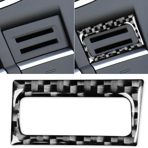 JKYUKU Real Carbon Fiber for Audi Accessories Center Console Handbrake