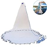 Made of high quality material, this fishing net is solid and strong with a long service time.