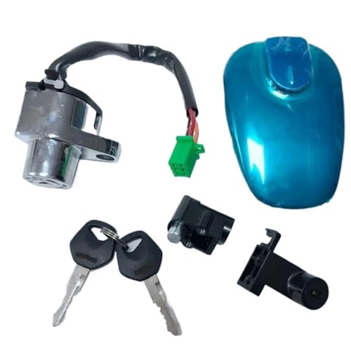Tapa de tanque y bloqueo de ignición de moto para sustituir cerraduras rotas GZ 125cc