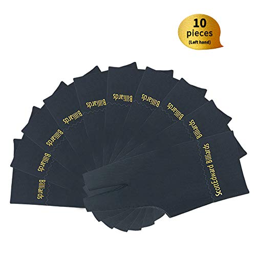 image for Scott Edward Billiard Gloves 10pcs/Set 3 Finger Billiards Glove Pool C