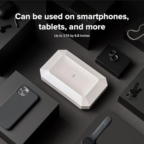 Image of PhoneSoap Basic Cell Phone UV Light Sanitizer Box | Patented and Clinically Proven 360 Degree UV Light Sanitizer | (White)