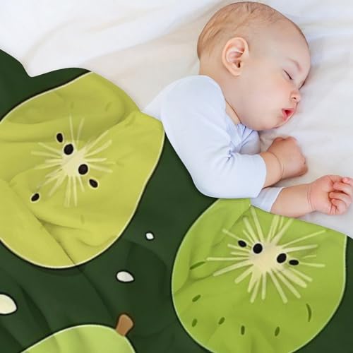 Couverture fruit en flannel douce 150x200cm pour lit et canapé