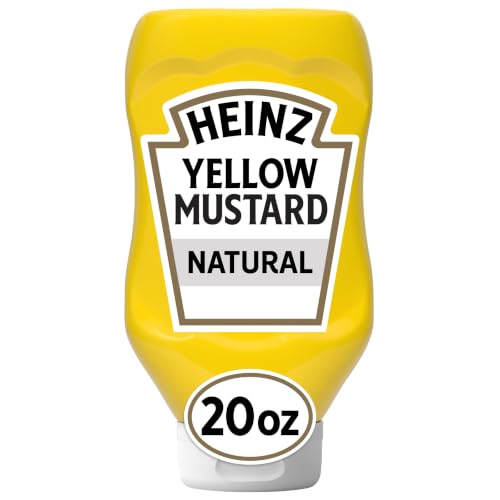 Heinz Yellow Mustard, 20 oz Bottle