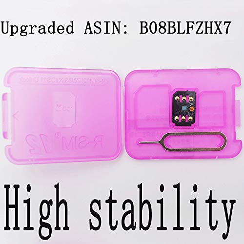 UniHappy R-SIM 12 for iPhoneX/8/8p/7/7p/6s/6sp/6p 4G rsim Nano Unlock Card iOS 11.x
