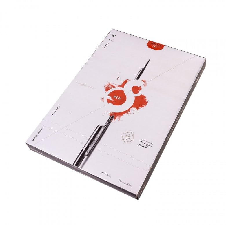 Papel Ectográfico para Stencil S8 Red Box100 Hojas