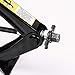 LEADBRAND Black Scissor Lift Jack, 1.3 Tons (2866lbs.) Capacity with Strength-Saving Design Handle, Rachet Handle