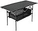 Table de pliage de pique-nique pliante de pique-nique portable table de camping de pique-nique en aluminium Table de rouleau d'aluminium facile à transporter intérieur, extérieur, camping, plage, jard