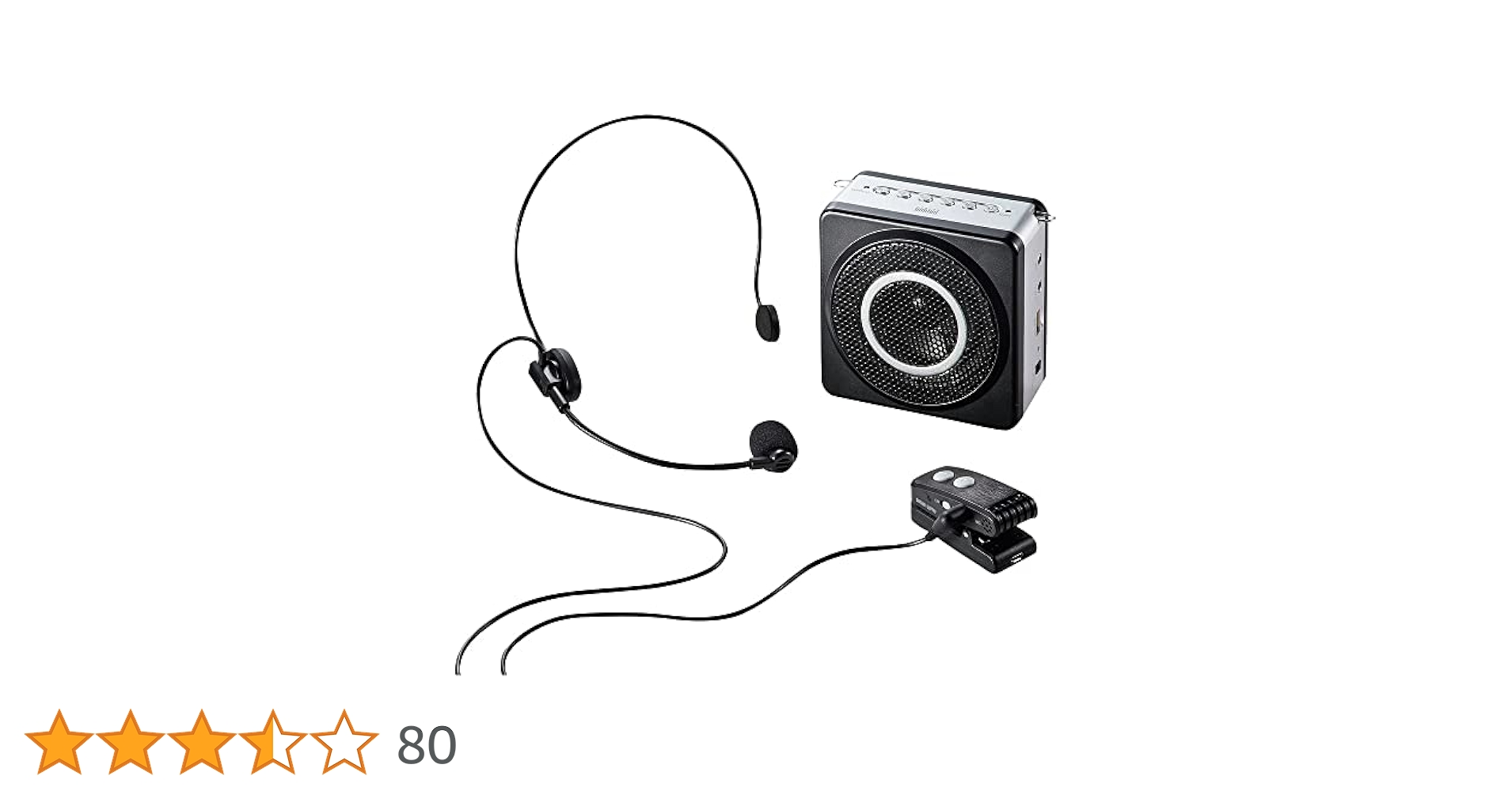 MM-SPAMP5 サンワサプライ　ワイヤレスポータブル拡声器 Amazon | サンワサプライ ワイヤレスポータブル拡声器 MM-SPAMP5