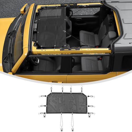 Linskip Front Freedom Panel Sunshade Compatible with Ford Bronco & Bronco Raptor 2021-2025, Overhead...