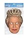 Forum Novelties Queen Elizabeth Face Mask Celebrity, Multicolor