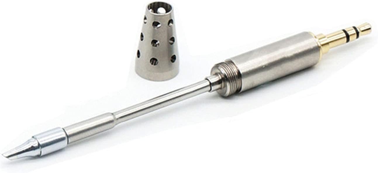 Xianglaa-Soldering Iron Tip TS-K4, TS-D25, TS-B02, TS-J02, TS-BC2, Original Soldering Head TS80 Replacement Solder Tip, TS, K4, D25, B02, BC02, J02, Solder Tools Set Easy to Replace