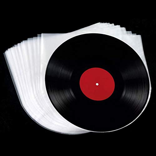 North cool Fundas Y Bolsas para Consumibles De Almacenamiento,50x Fundas para Vinilo Discos LP 12