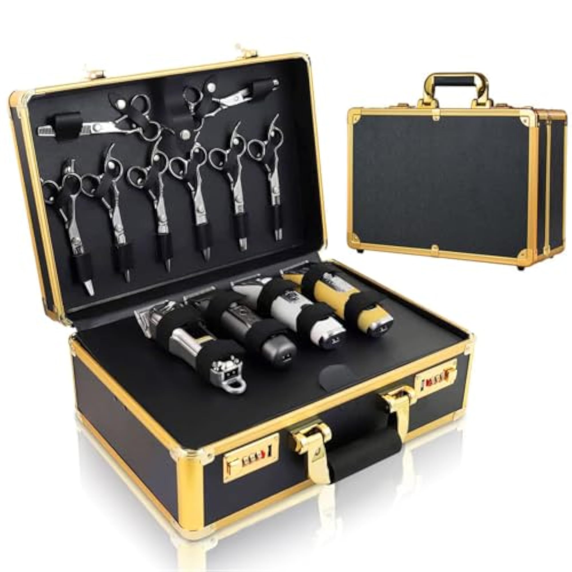 Professional Barber Travel Carrying Case with Code Lock
