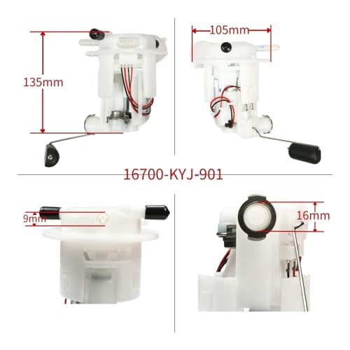 Bomba de combustible CBR250R 16700-KYJ-901 para moto CB300F 2