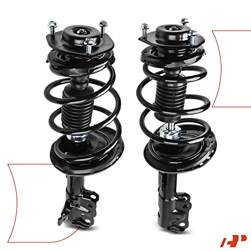 A-Premium Front Complete Strut Assemblies with Coil Springs, Set of 2 by A-Premium - Used condition - Image 8