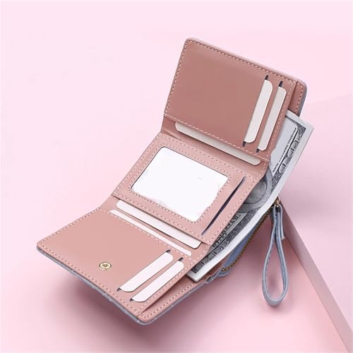 Wallets for Women Cute Wallet Lady Wallet Purse Womens Wallet Small Women Leather Wallet Coin Purse Coin Purse(Pink)3