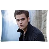 Cool Actor Paul Wesley Custom Cotton Queen Size Pillowcase DIY Pillow Case Pillowslip Pillow Cover Cushion Case