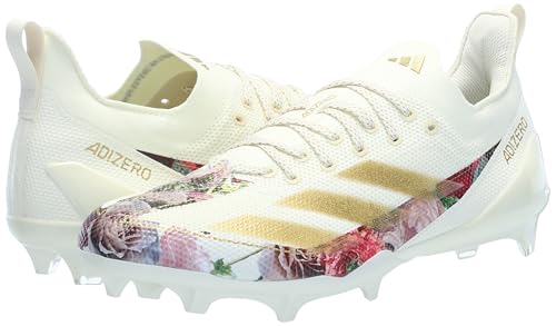 Image of adidas Men's Adizero Ghost, Off White /Gold Metallic /Off White, 4
