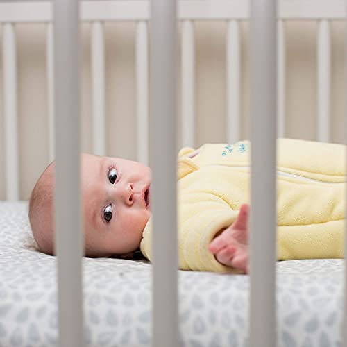 Baby Merlin's Magic Sleepsuit - Microfleece Baby Transition Swaddle - Baby Sleep Suit - Yellow - 6-9 Months #TOP6