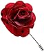 100% Cotton Dots Red Lapel Pin