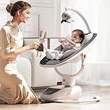 【Confort apaisant, balancement doux】 Ce transat bébé offre 5 modes de balancement naturel et 4 vitesses réglables, capable d'imiter les mouvements doux d'apaisement pour calmer efficacement bébé. Le balancelle utilise une conception de trajectoire de balancement 3D : en U, en N, en M, en 8 et en O. Équipé d'une technologie avancée de réduction du bruit, le processus de balancement est presque silencieux, apaisant le nouveau-né par des mouvements naturels.