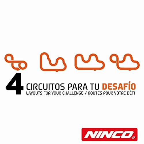 WRC - Rally Corsica | Circuito de Slot con Dos Coches incluidos, mandos adaptados para los más pequeños y botón Turbo | 4 trazados Distintos para Montar tu Pista de 5m de Recorrido (91012)