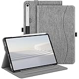 Fintie Case for Samsung Galaxy Tab S10 Lite/ S10 FE/ S9 FE 5G 10.9 Inch/Tab S9 11 Inch with S Pen Holder, Multi-Angle Viewing Protective Cover with Pocket, Auto Sleep/Wake, Grey
