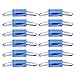 LUOZZY 12 Pcs Miniatures Masks Doll Mini Masks Doll Costume Suppplies Doll House Accessories Photo Props - Blue