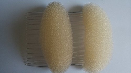 AnHua Peines Insertos Para Volumen 2 Piezas Negro/Marrón miniatura 2